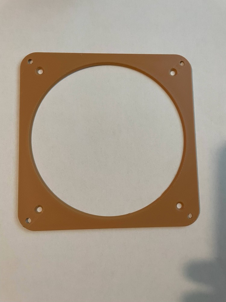Custom PC Mounting Flat 120mm to 135mm Fan Adapter [PLEASE READ]