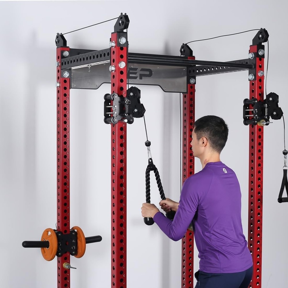 Tricep Rope 27 & 36 inches Nylon Heavy Duty Cable Machine Pulldown Attachments