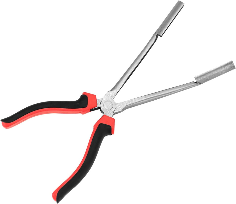 QWORK Car Spark Plug Wire Removal Pliers Tool, Sleeve Type Spark Plug Puller + r