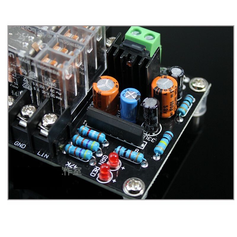 Dual-parallel O-m-ron Relay UPC1237 Speaker Protection Board