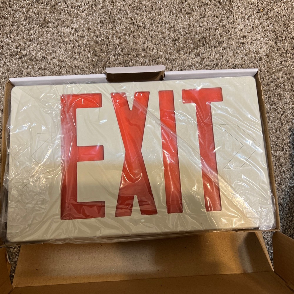 EELP Led Exit Lighting Fixture New XE2RW-EM TypeXB