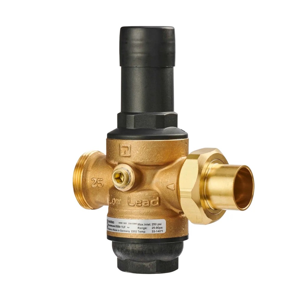 HONEYWELL RESIDENTIAL DS06-104-SUS-LF PRV 1 1/2" Lead-Free 250 PSI Female NPT