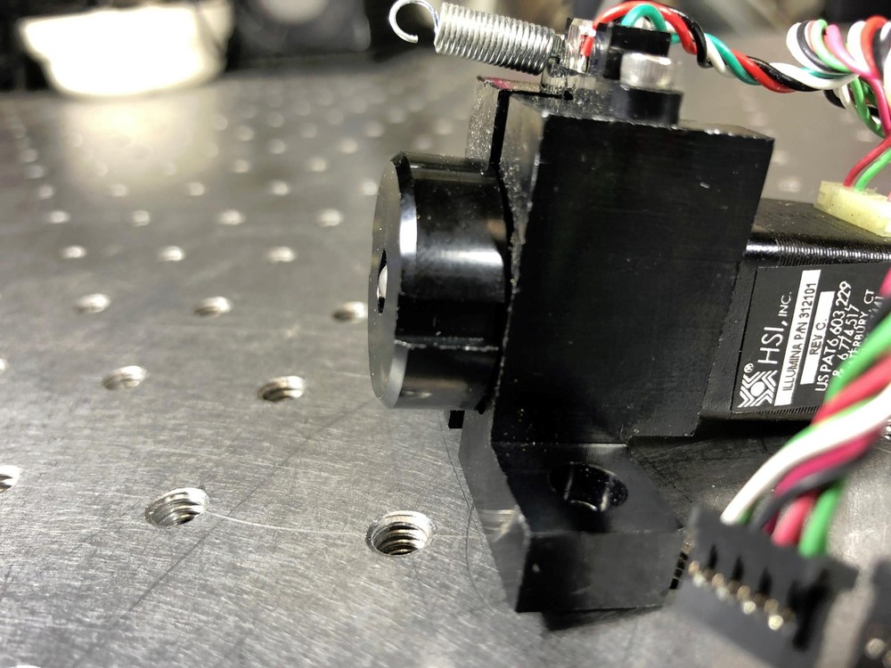 Hybrid Stepper Motor Linear Actuator w/ Rotary Encoder 9mm Motorized Micrometer