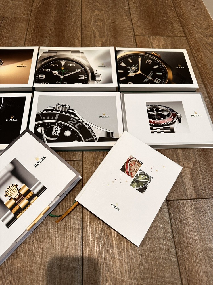 ♛ ROLEX 2017-2024 Catalogue + Booklet Complete Full COLLECTION