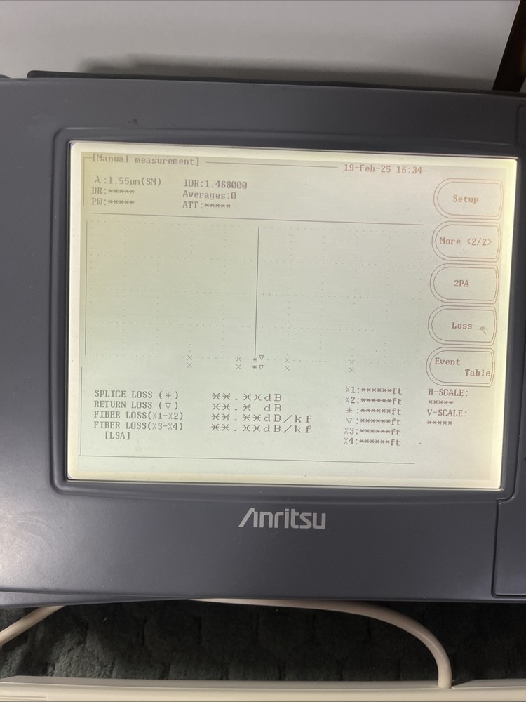 Anritsu MW9070B Optical Time Domain Reflectometer