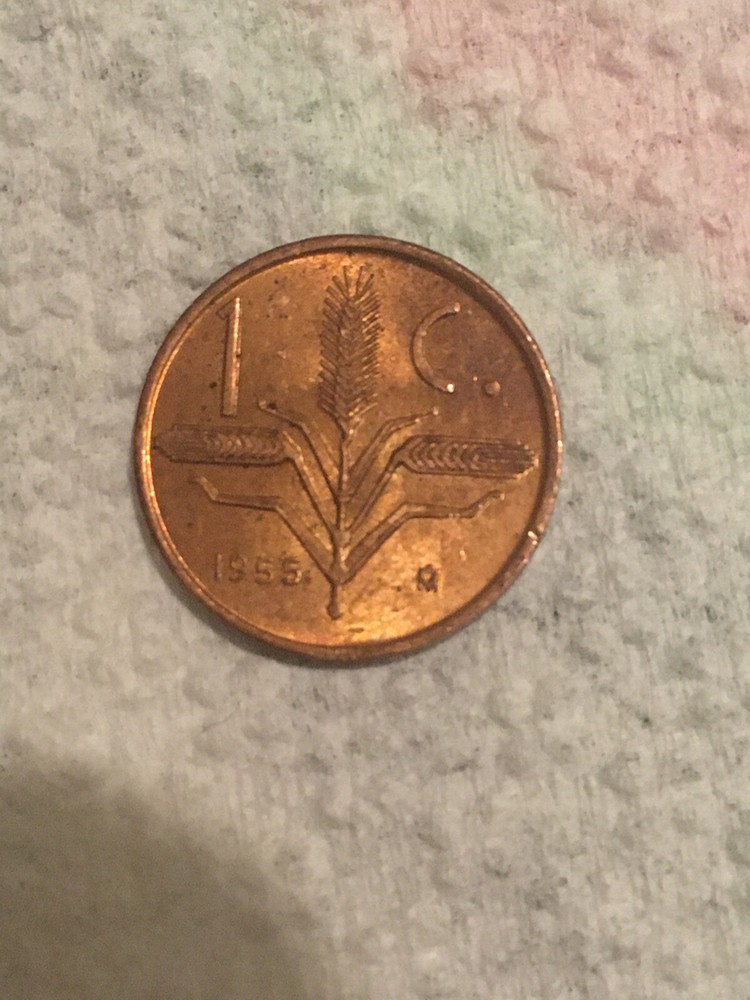 1955 Mexico One Centavo