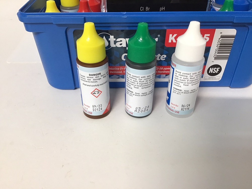 Taylor K2005 Swimming Pool Testing Kit READ PLEASE