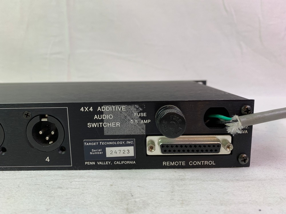 Target Technology Fred MKII 4x4 Additive Audio Switcher