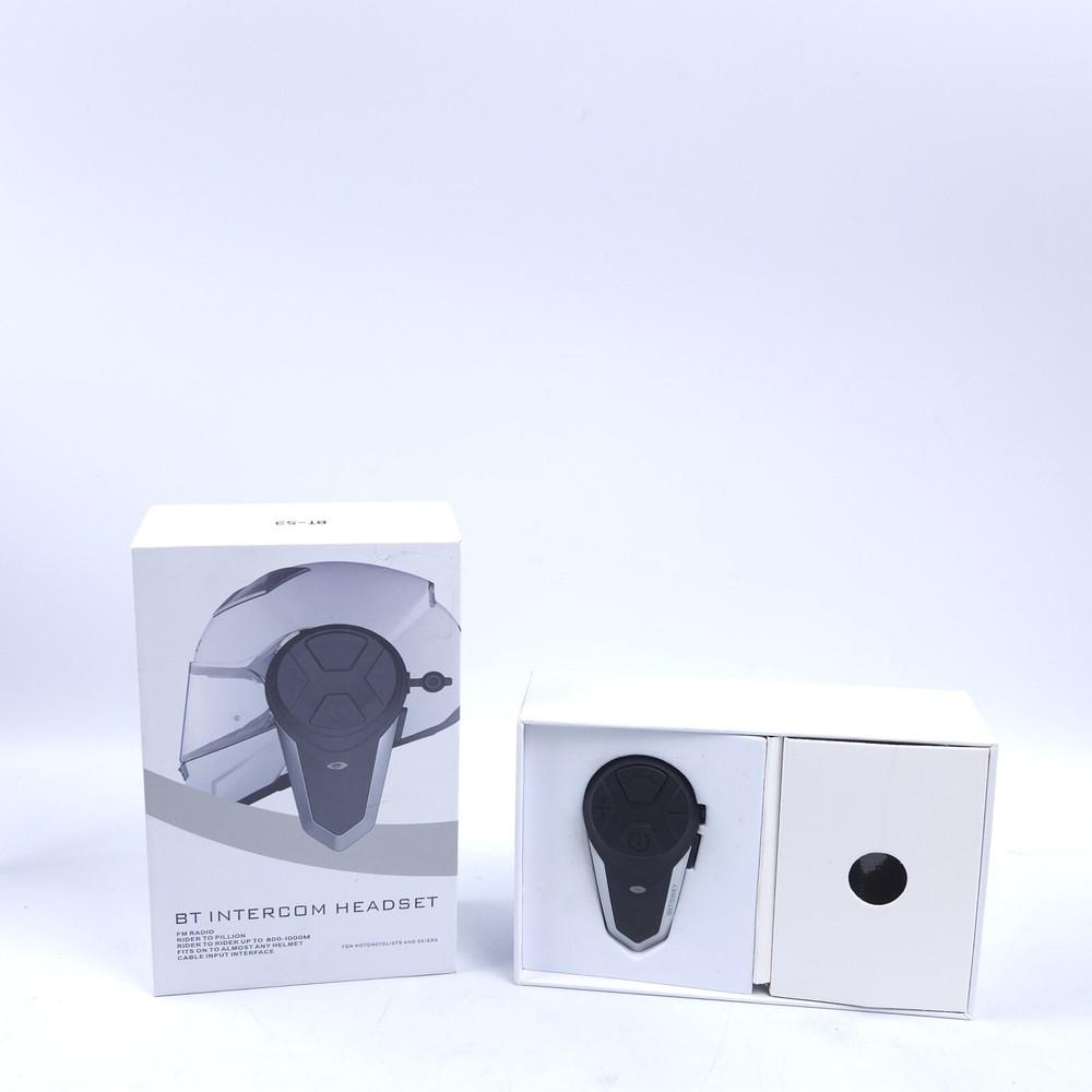 Helmet Bluetooth Headset, BT-S3 Motorcycle Bluetooth Intercom Headset