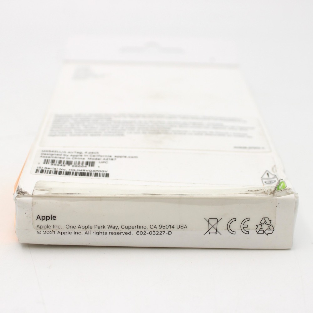 Apple AirTag - GPS Tracker - 4-pack - MX542LL/A - A2187