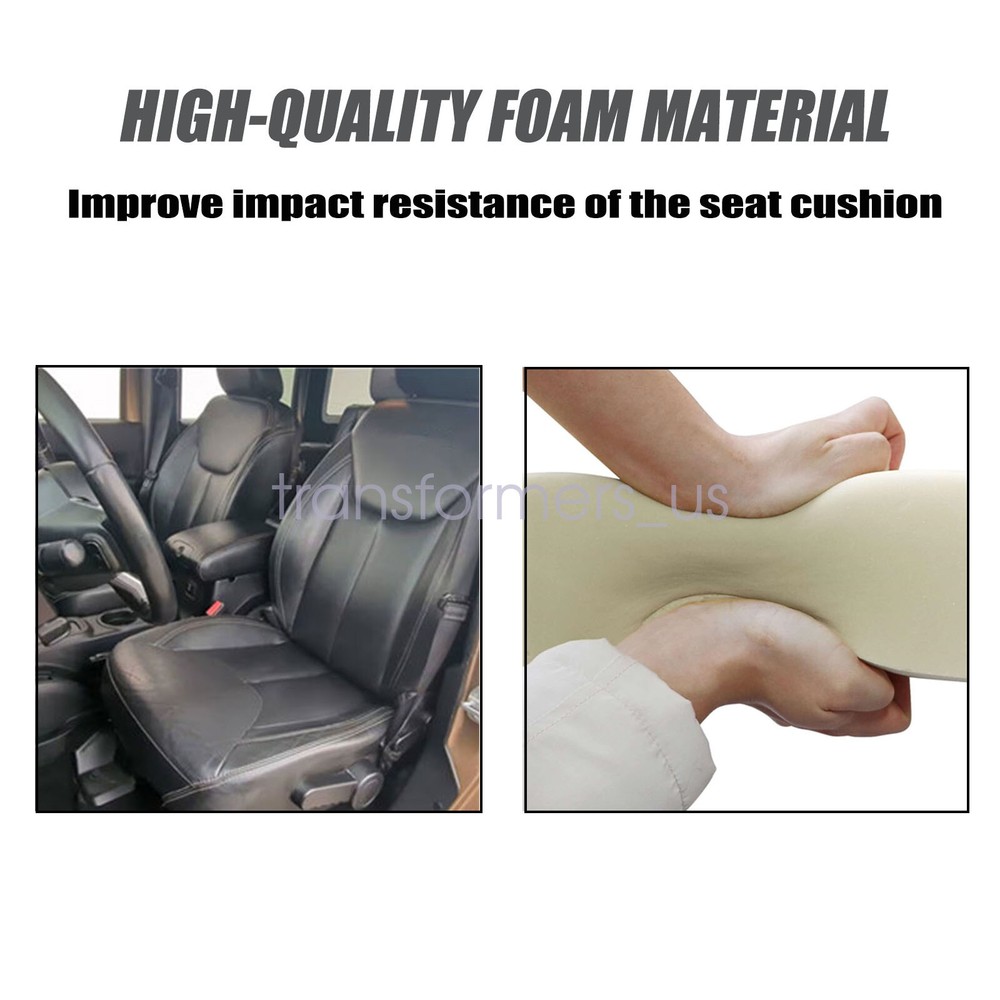 For 2013-2017 Jeep Wrangler Front Driver Bottom Replacement Foam Seat Cushion