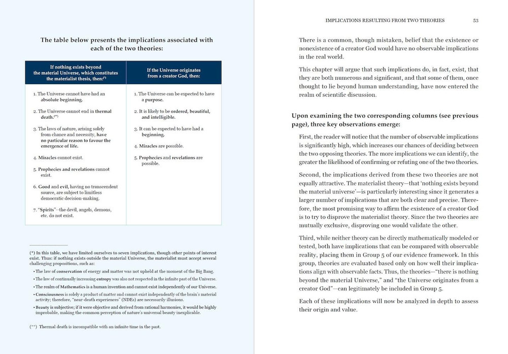 God, the Science, the Evidence