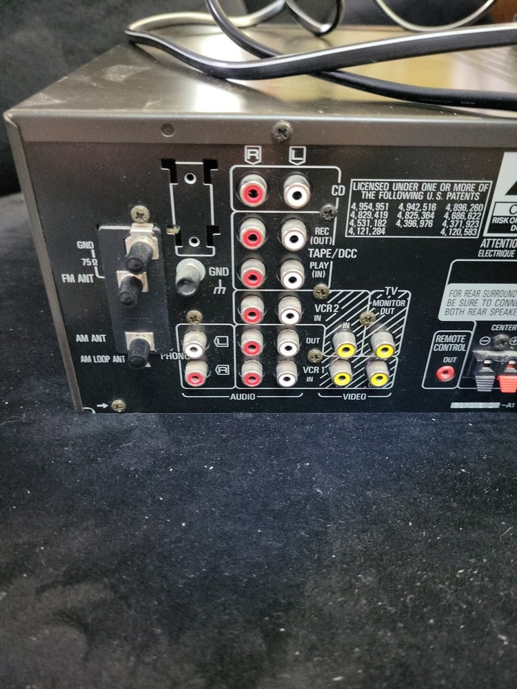 Vtg Technics AV Control Stereo Receiver SA-G9057-Powers On