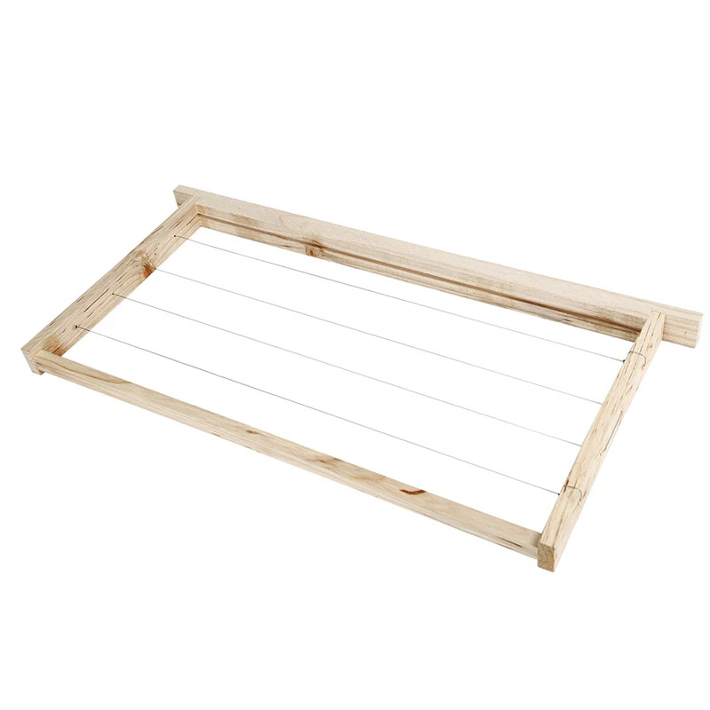 4pcs Wooden Bee Hive Frame Bee Honeycomb Foundation Framework Beekeeping Frame