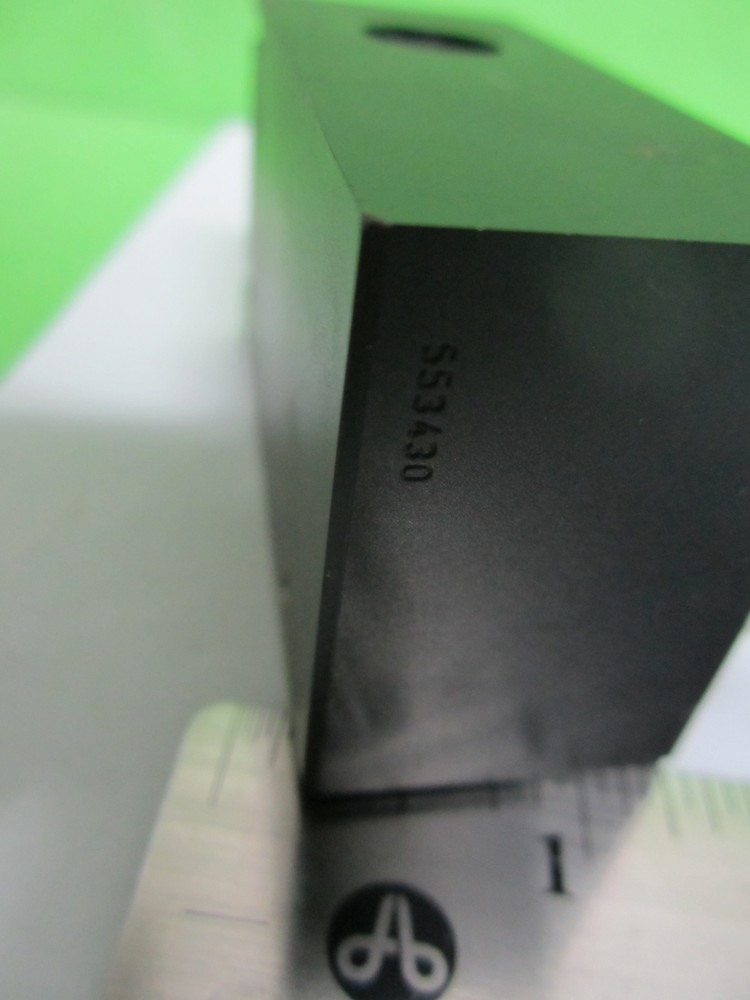 MICROSCOPE PART LEITZ GERMANY SLIDE DUAL IRIS VERTICAL OPTICS AS IS BIN#65-27