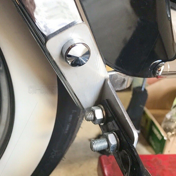[SR] Fender Struts Plate Saddlebag Support Bracket Fix 85-08 Harley Touring FLHT