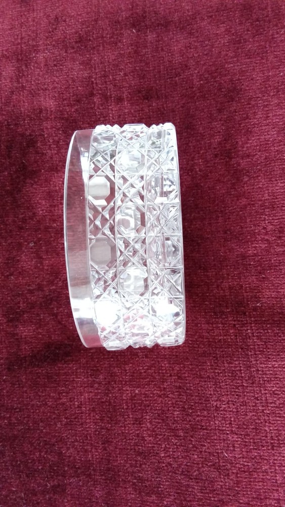 William Comyns Sterling Silver And Cut Glass Trinket Box.