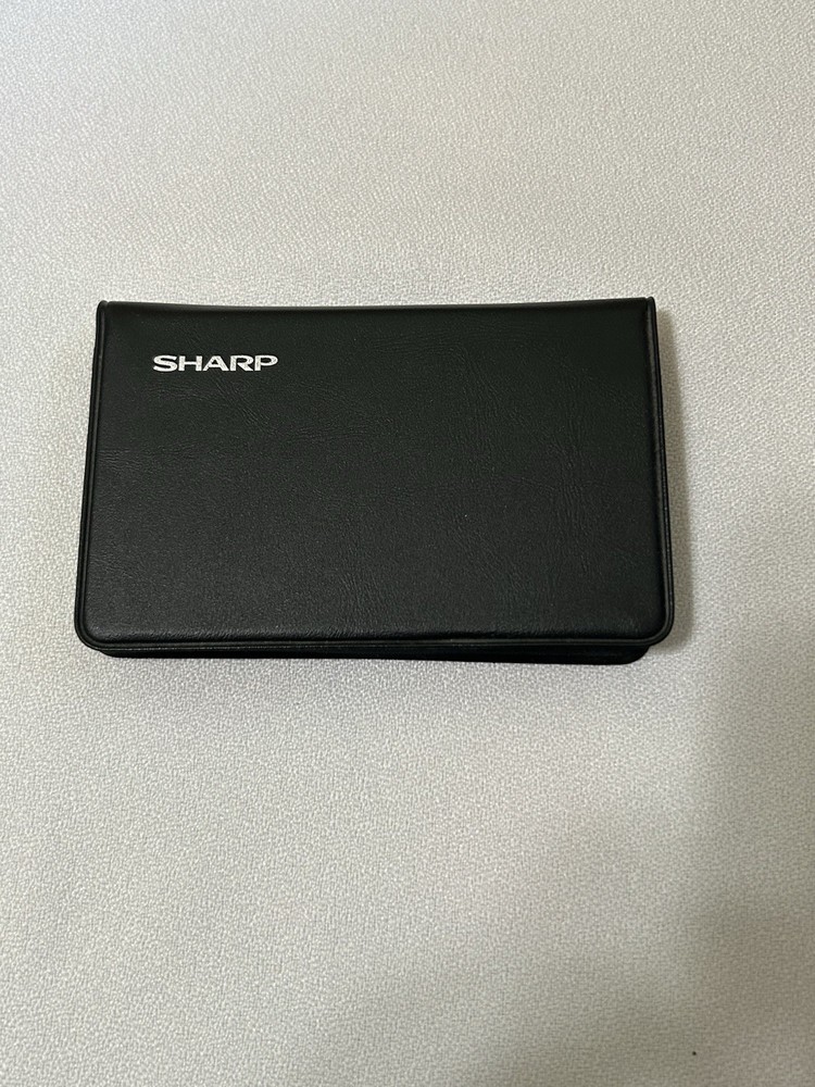 Sharp EL-6061H Memo Master 100 Electronic Organizer with Manual
