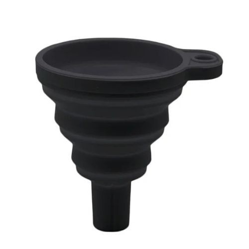 Engine Funnel Car Universal Silicone Liquid Funnel, Fluid Change Foldable