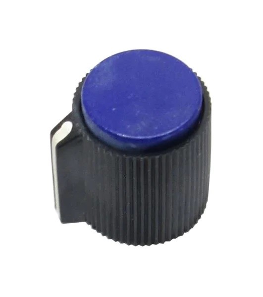 Knobs & Dials Indicator Lined BLU