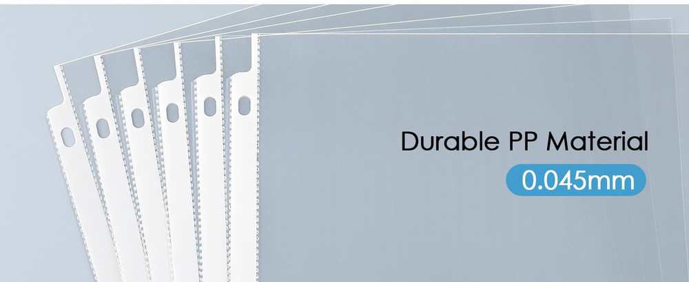 Sheet Protectors, Clear Loading Pa Protectors for 3 Ring