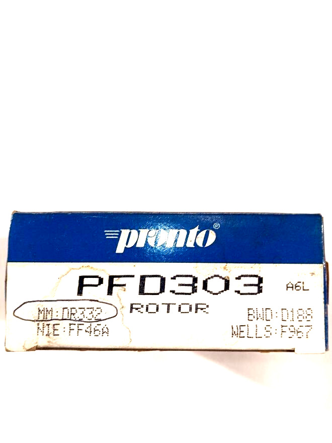 PRONTO DIST/ROTOR PFD303 /MM DR332