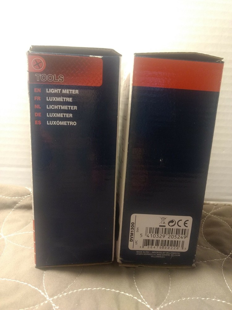 Velleman DVM1300 DIGITAL LIGHT METER