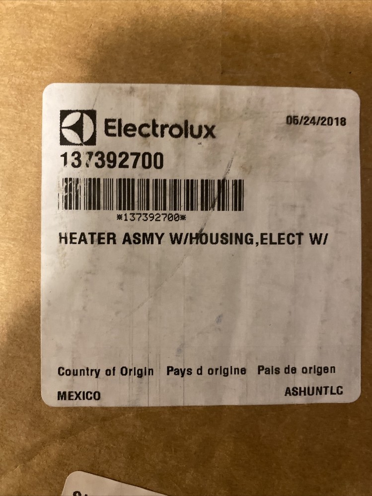 137392700 HEATER WITH HOUSING