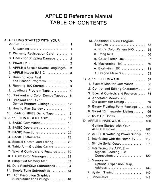 Apple-2 Reference Manual PDF Copy 4G USB Stick