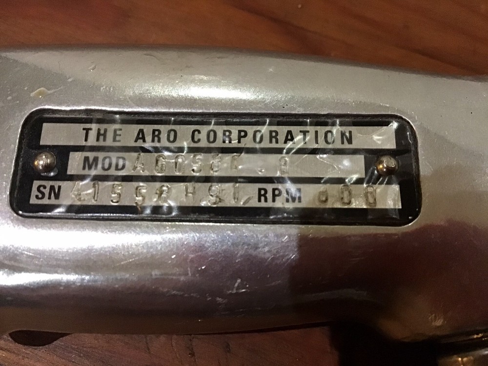 ARO Pneumatic / Air Push To Start Screwdriver