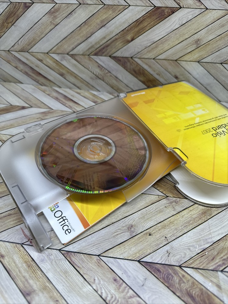 Microsoft Office Visio Standard 2007 Full Version RETAIL Upgrade for existing