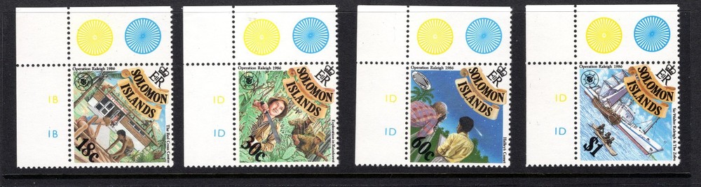 Solomon Is 1986 operation raleigh set UM