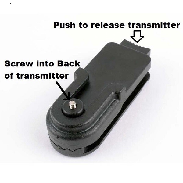E-Collar ET-300 Replacement TRANSMITTER ONLY- ORANGE w/QUICK-RELEASE BELT CLIP!