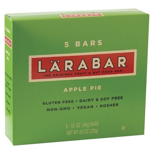 Larabar Apple Pie Fruit & Nut Food Bar 2 Box Pack