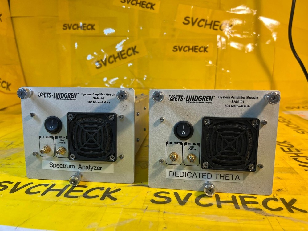 ETS Lindgren System Amplifier RF Module SAM–01 500 MHz–6 GHz