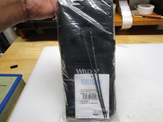 WELDAS PYTHONrap Cable Protector 32mm X 10' (3 METERS) New