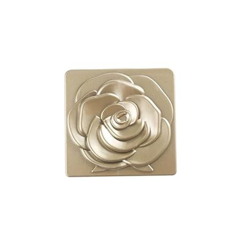 Rose Pocket Mirror,3PCS Fold Makeup Mirror,Square Makeup Mirror,Double-Sided