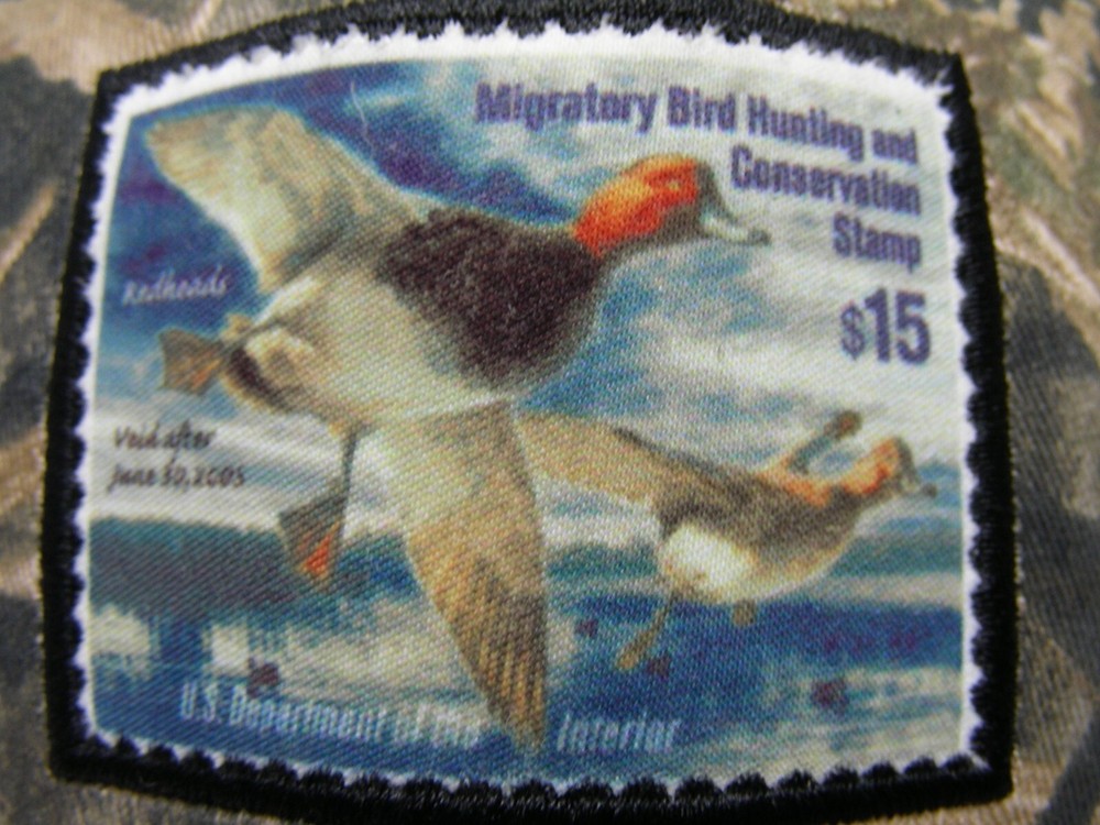 MIGRATORY BIRD HUNTING & CONSERVATION STAMP One Size Adjustable Baseball Cap Hat