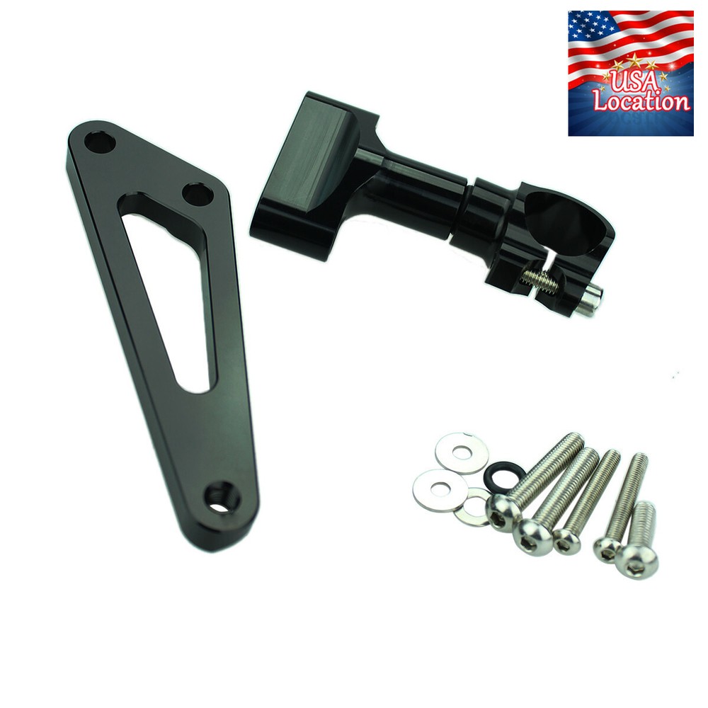 For CB600F HORNET 2007-2016 CNC Steering Damper Stabilizer Bracket Mount Kit Set