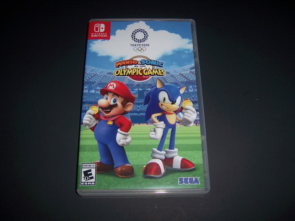 Authentic Replacement Case ONLY for MARIO SONIC OLYMPIC GAMES TOKYO - Switch Box