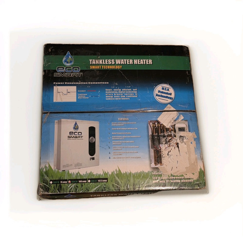 NEW EcoSmart 24 kW 4.68 GPM 240-Volt Electric Tankless Water Heater (ECO 24)