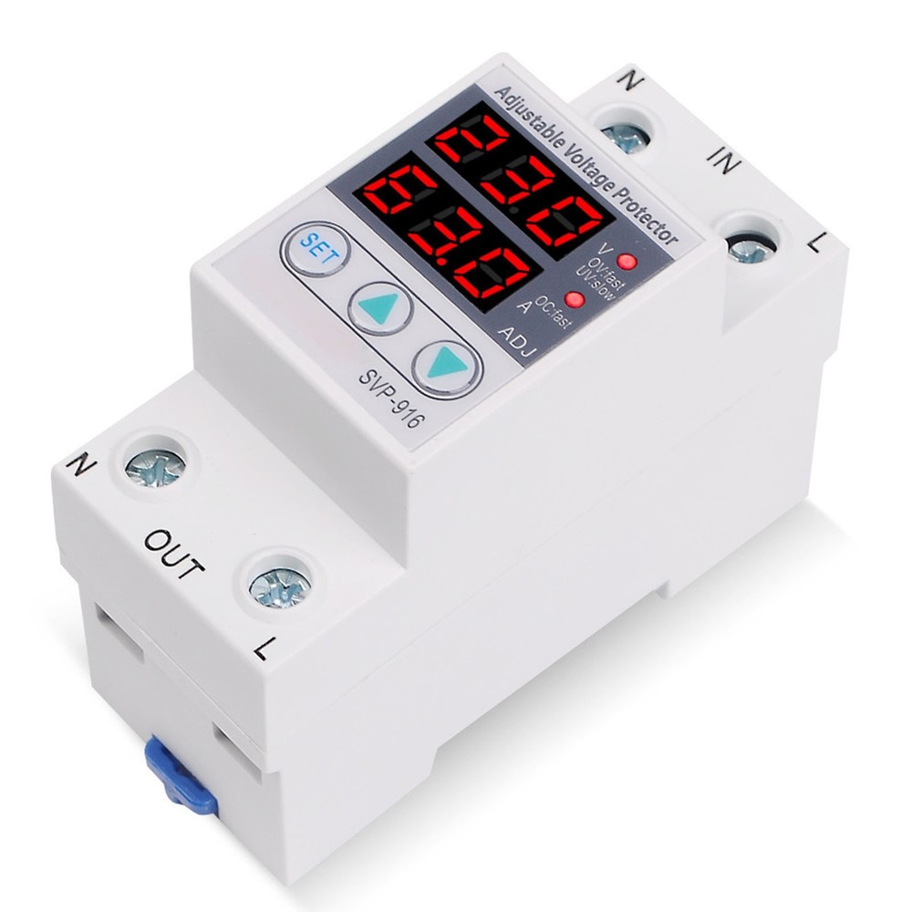 1-Multifunctional Adjustable Voltage Limit Current Protector Self-resetting GIWW
