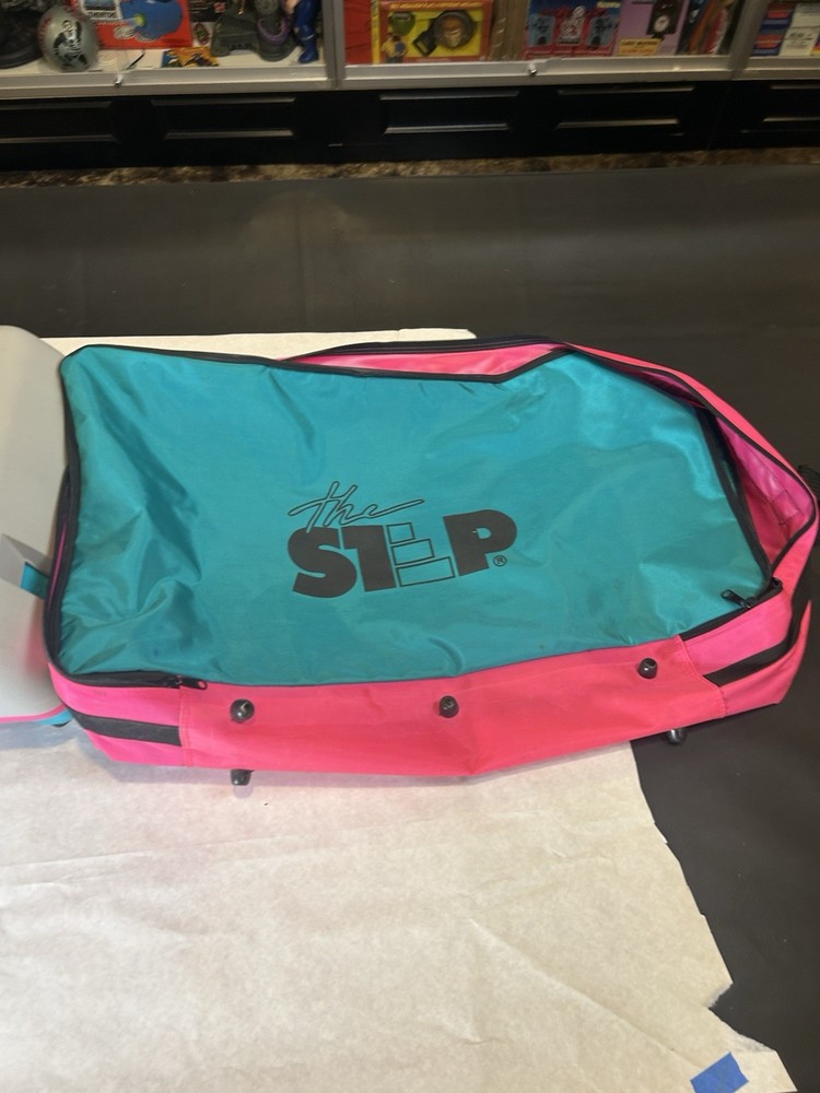 Vintage The Step XT Aerobic Step Complete Adjustable Risers Exercise With Bag