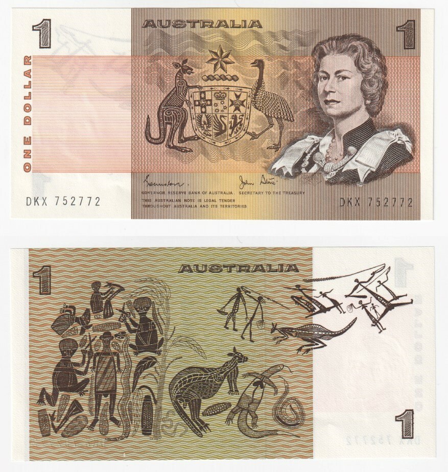 AUSTRALIA 1 Dollar Banknote (1983) P.42d - UNC