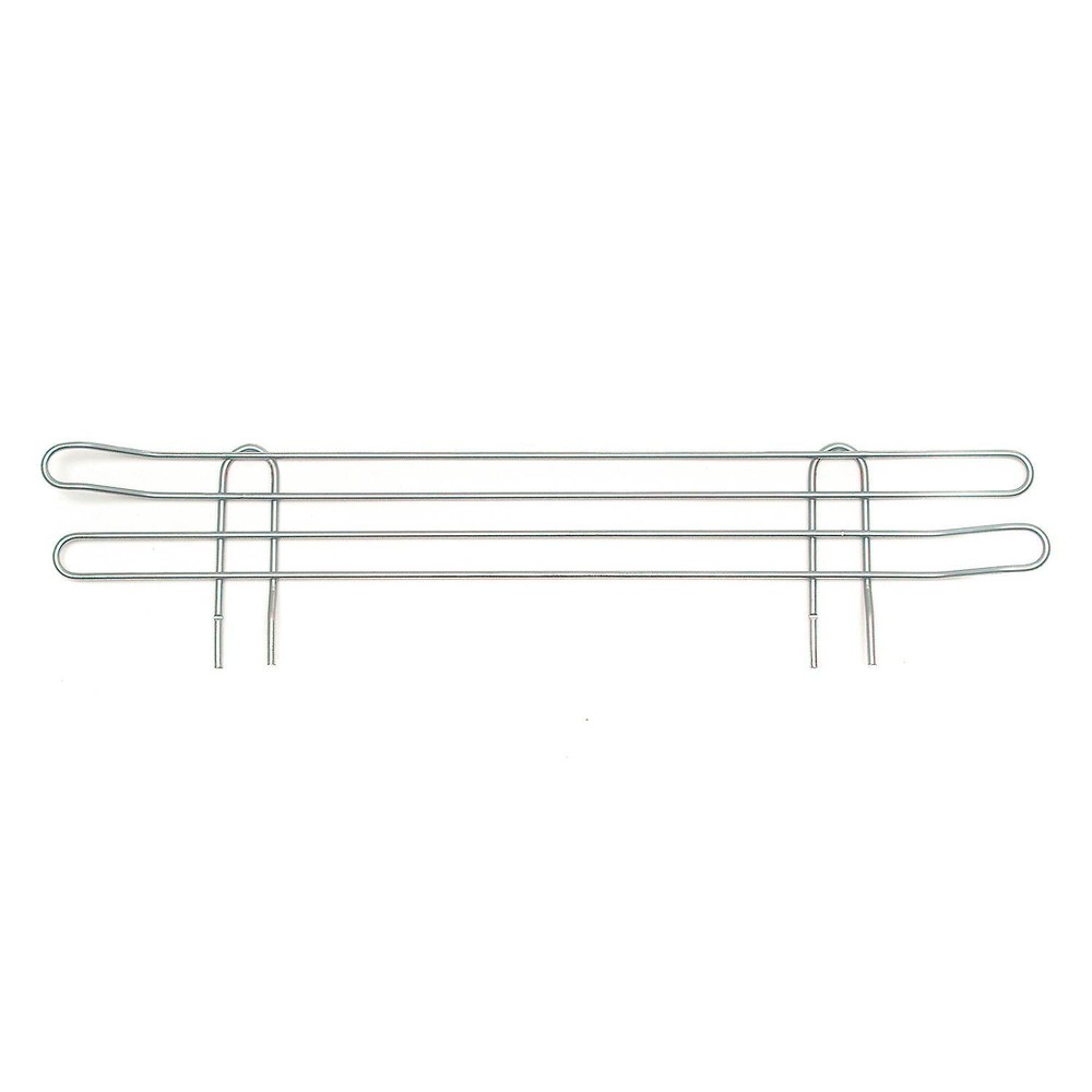 Nexel 188CP77 30"L X 4"H Chrome Ledge for Solid Shelves