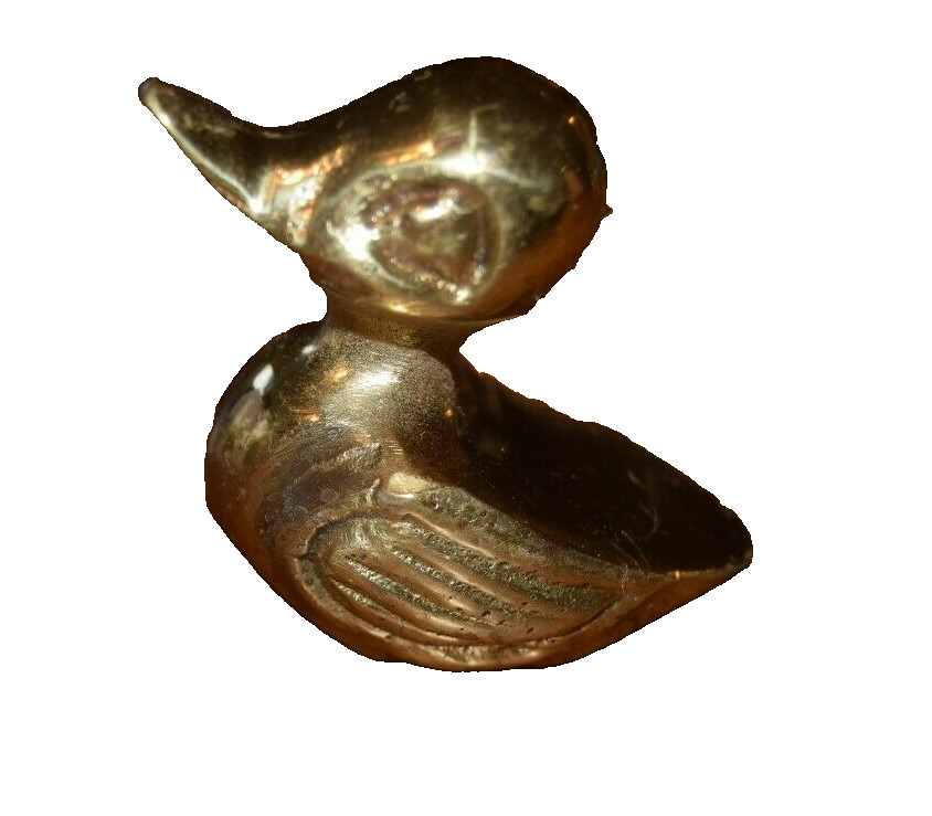 Brass miniature Duckling Made in India