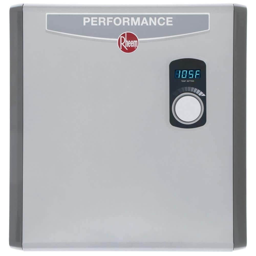 Rheem 27 kW 5.27 GPM 240-Volt Self-Modulating Electric Tankless Water Heater