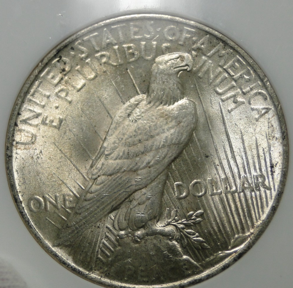1922 Peace Dollar NGC MS 64 Uncirculated