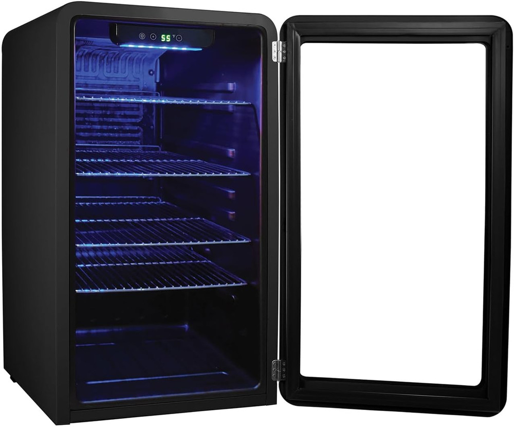 MCB34CHB Beverage Cooler, Black