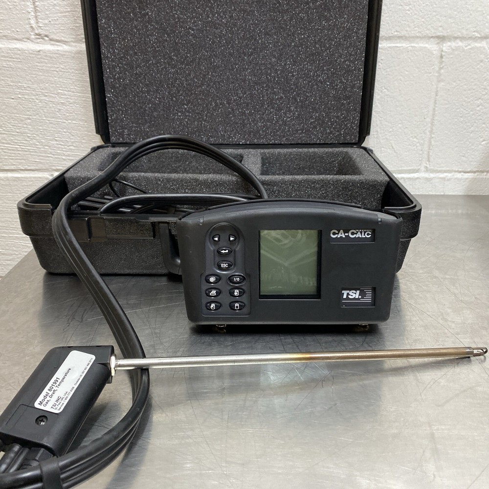 TSI Combustion Analyzer With Operation Manuel And Hard Case CA-6140